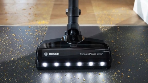ODKURZACZ PIONOWY BOSCH UNLIMITED 7 18V LED 360° Z SILNĄ ELEKTROSZCZOTKĄ