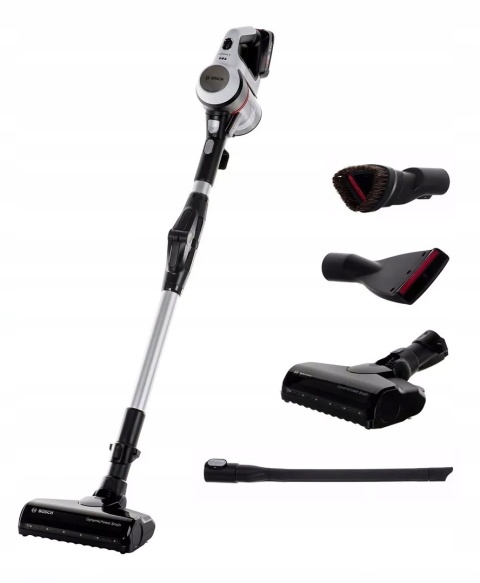 ODKURZACZ PIONOWY BOSCH UNLIMITED 7 18V LED 360° Z SILNĄ ELEKTROSZCZOTKĄ