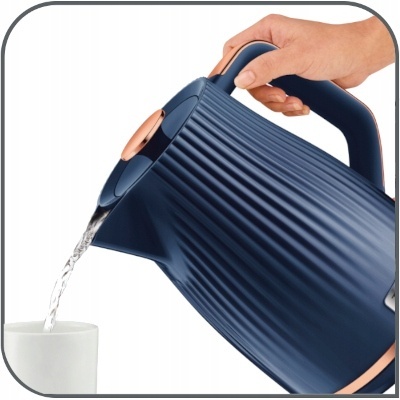 CZAJNIK ELEKTRYCZNY TEFAL KO2514 1,7L 2400W - 360° PODSTAWA, UKRYTA GRZAŁKA