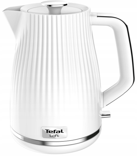 Czajnik Elektryczny Tefal Loft 2400W 1,7L Obrotowa Podstawa 360° Z Filtrem