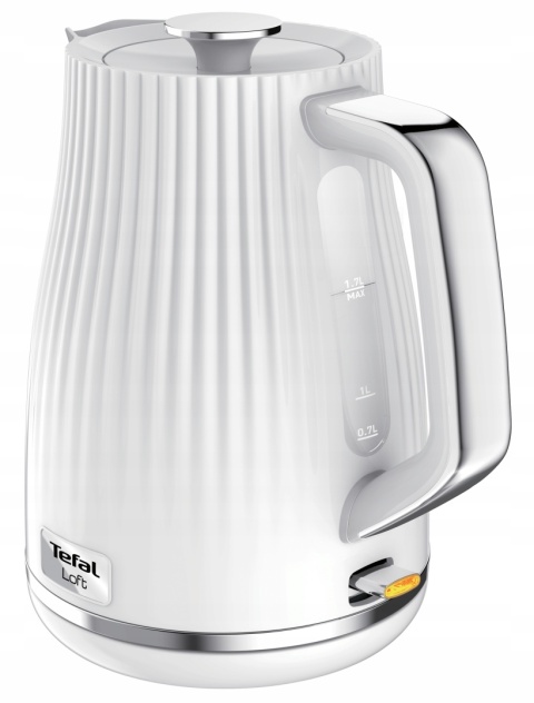 Czajnik Elektryczny Tefal Loft 2400W 1,7L Obrotowa Podstawa 360° Z Filtrem