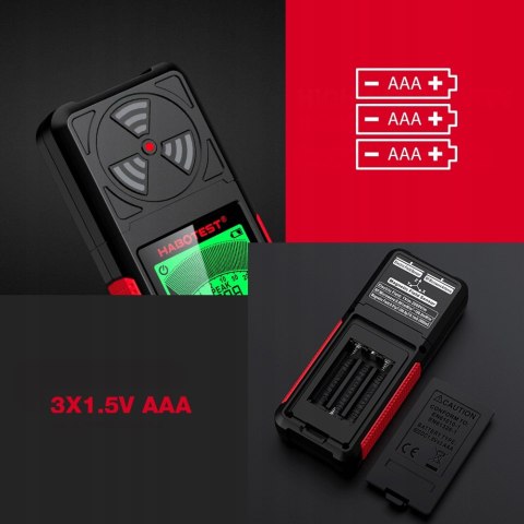 Miernik Pola Emf Fal Radiowych Lcd Elektromagnetyczny Habotest Ht627