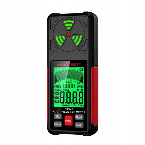Miernik Pola Emf Fal Radiowych Lcd Elektromagnetyczny Habotest Ht627