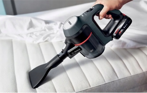 ODKURZACZ PIONOWY BOSCH BCS711EXT 18V 360° BEZPRZEWODOWY TURBOSZCZOTKA LED