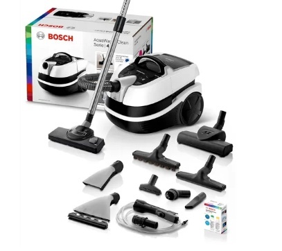 ODKURZACZ PIORĄCY BOSCH AQUAWASH CLEAN 2100W 2W1 FILTR WODNY HEPA ZESTAW