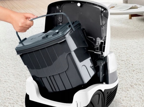 ODKURZACZ PIORĄCY BOSCH AQUAWASH CLEAN 2100W 2W1 FILTR WODNY HEPA ZESTAW