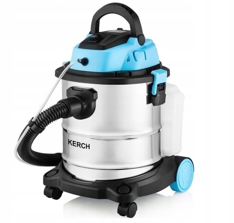 ODKURZACZ PIORĄCY KERCH OMEGA 20L 3W1: PRANIE, SUCHO/MOKRO, FILTR HEPA