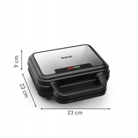 OPIEKACZ 3W1 TEFAL ULTRACOMPACT 700W - GOFROWNICA, PANINI, MYCIE W ZMYWARCE