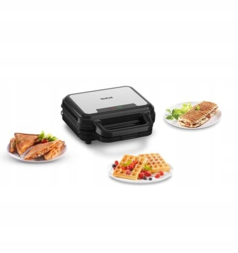OPIEKACZ 3W1 TEFAL ULTRACOMPACT 700W - GOFROWNICA, PANINI, MYCIE W ZMYWARCE