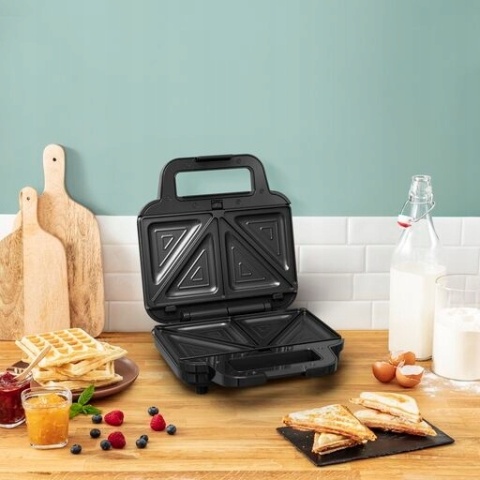 OPIEKACZ 3W1 TEFAL ULTRACOMPACT 700W - GOFROWNICA, PANINI, MYCIE W ZMYWARCE