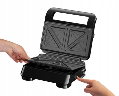 Opiekacz Do Kanapek Braun Snackmaker 5 Sm5000 800W Czarny-Łatwe Czyszczenie