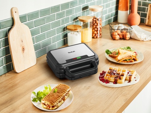 Opiekacz/Gofrownica/Panini Tefal Ultracompact 3W1 700W - 3 Różne Płyty