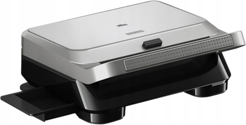 Opiekacz Braun SnackMaker 5 w 1 - Tosty, Gofry, Grill 800W