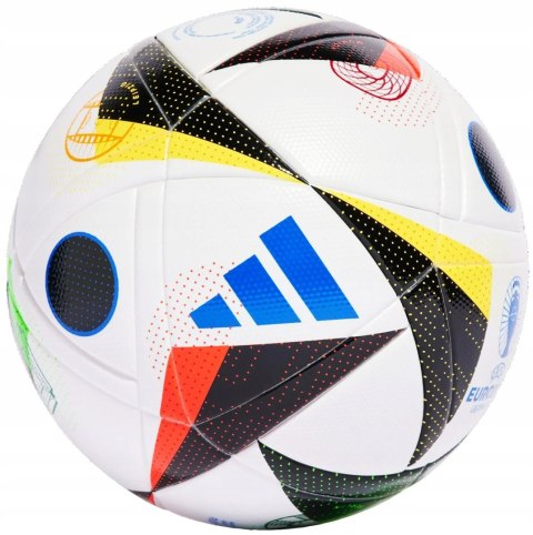 Piłka Nożna Adidas Uefa Euro 2024, Rozmiar 5, Butylowy Pęcherz