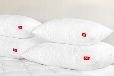 Poduszka Do Spania 50X75 Antyalergiczna Pikowana Gruba Zamek Całoroczna
