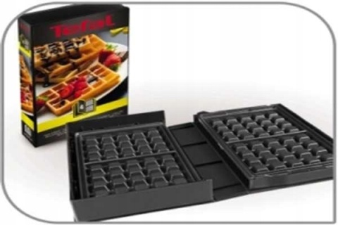 Tefal Snack Collection SW854D 700W - Wypiekacz Gofrów i Kanapek