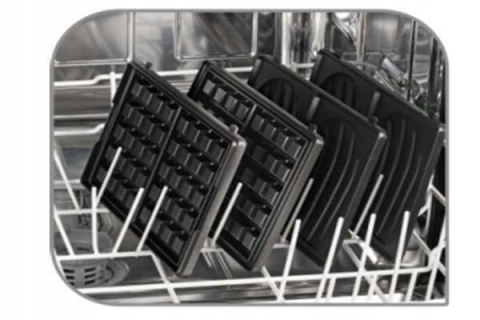 Tefal Snack Collection SW854D 700W - Wypiekacz Gofrów i Kanapek