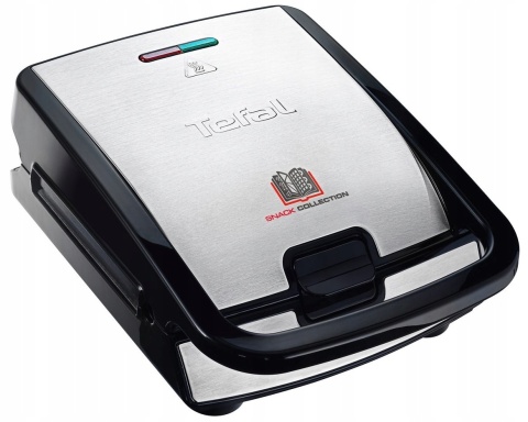 Tefal Snack Collection SW854D 700W - Wypiekacz Gofrów i Kanapek