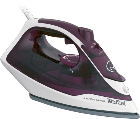 ŻELAZKO PAROWE TEFAL EXPRESS STEAM 2400W CERAMIC ANTI-DRIP STOPA CERAMICZNA