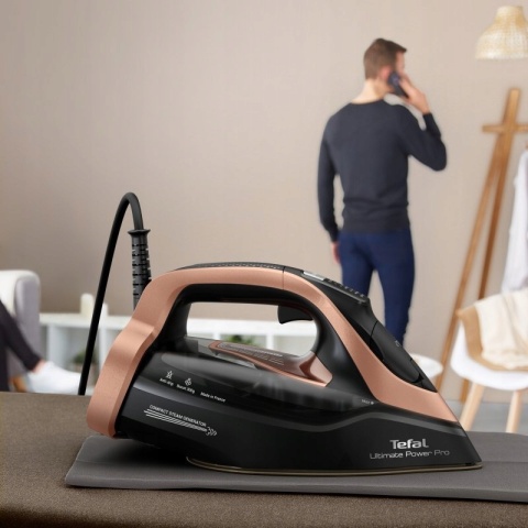 ŻELAZKO PAROWE TEFAL FV9E50 ULTIMATE POWER PRO 3200W 300G/MIN