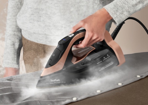 ŻELAZKO PAROWE TEFAL FV9E50 ULTIMATE POWER PRO 3200W 300G/MIN