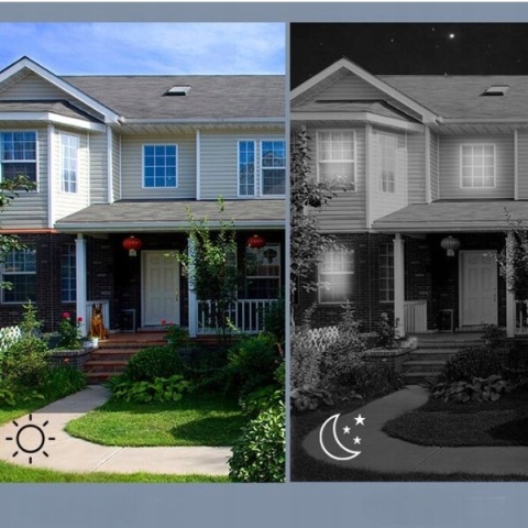 4 KAMERY MONITORINGU 8MP FULL HD WIFI IP66 Z DETEKCJĄ RUCHU NOCNE WIDZENIE