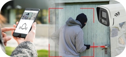 BEZPRZEWODOWA KAMERA ZEWNETRZNA WI-FI 8MP 4K SMART IOS Z AUDIO I RUCHU IP66