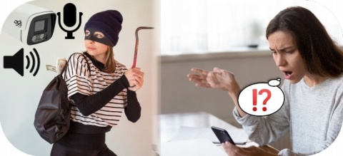 BEZPRZEWODOWA KAMERA ZEWNETRZNA WI-FI 8MP 4K SMART IOS Z AUDIO I RUCHU IP66