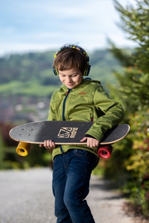 BEZPRZEWODOWE SŁUCHAWKI BLUETOOTH NIEBIESKIE DLA DZIECI Z MIKROFONEM GOGEN