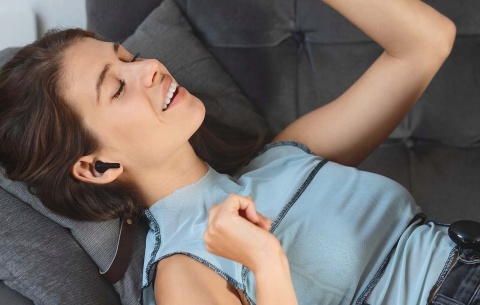 BEZPRZEWODOWE SŁUCHAWKI DOKANAŁOWE CZARNE EDIFIER X2 REDUKCJA SZUMÓW BT 5.1