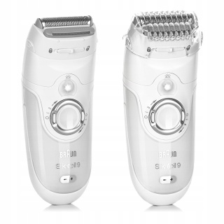 DEPILATOR BRAUN Silk-epil 9 BONUS EDITION SensoSmart z głowicą + dodatki