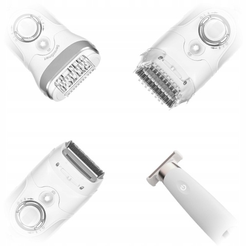 DEPILATOR BRAUN Silk-epil 9 BONUS EDITION SensoSmart z głowicą + dodatki