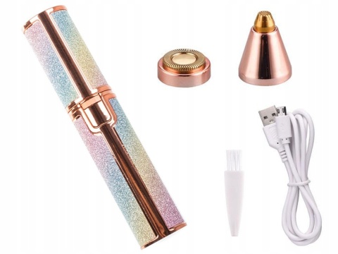 DEPILATOR DO BRWI TRYMER DO TWARZY DAMSKA GOLARKA