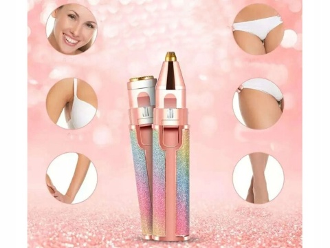 DEPILATOR DO BRWI TRYMER DO TWARZY DAMSKA GOLARKA