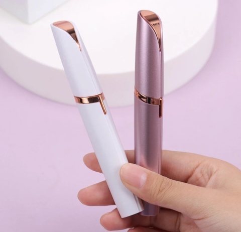 DEPILATOR DO BRWI TRYMER DO TWARZY GOLARKA DAMSKA + ZESTAW