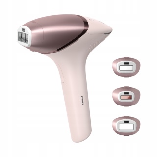 DEPILATOR IPL PHILIPS Lumea 9900 SkinAI BRI977 ZESTAW + 4 NASADKI POKROWIEC