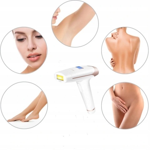 DEPILATOR LASEROWY LESCOLTON T009i MOCNY BEZBOLESNY BIKINI NOGI DUŻY ZESTAW