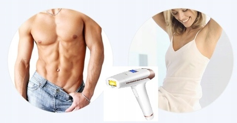 DEPILATOR LASEROWY LESCOLTON T009i MOCNY BEZBOLESNY BIKINI NOGI DUŻY ZESTAW