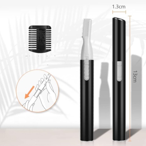 DEPILATOR TRYMER DAMSKI GOLARKA DO BRWI BIKINI WĄSIKA USZU DAMSKA MASZYNKA