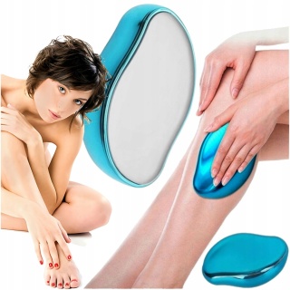 DEPILATOR kryształowy kamień magiczny bezbolesna depilacja złuszczająca