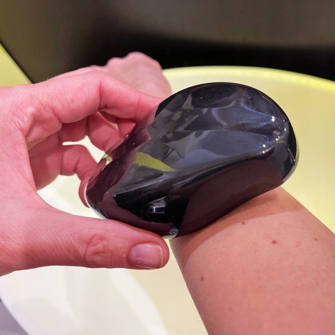 DEPILATOR kryształowy kamień magiczny bezbolesna depilacja złuszczająca