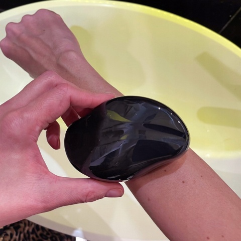 DEPILATOR kryształowy kamień magiczny bezbolesna depilacja złuszczająca