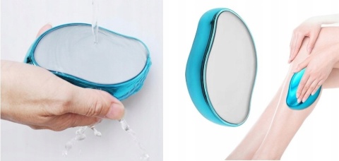 DEPILATOR kryształowy kamień magiczny bezbolesna depilacja złuszczająca