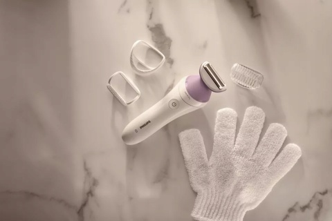 Depilator BEZPRZEWODOWY DEPILATOR MASZYNKA DAMSKA GOLARKA Philips
