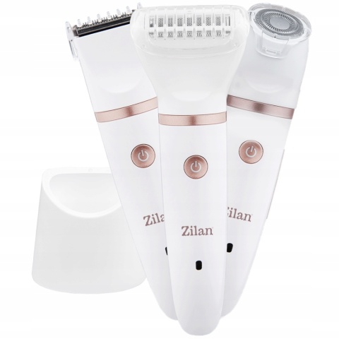 GOLARKA DAMSKA DEPILATOR DO CIAŁA BIKINI NÓG PACH WODOODPORNA USB 3W1