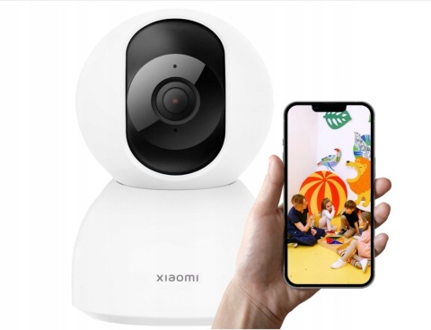 XIAOMI SMART CAMERA C400 4MP 360° WIFI IP KAMERA Z WIZJĄ NOCNĄ 2,5K BIAŁA