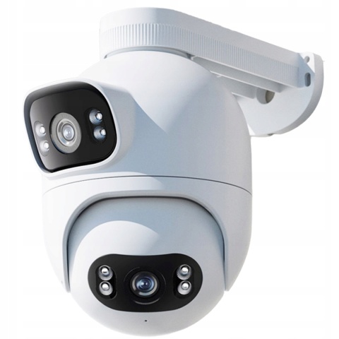 IMILAB EC6 DUAL 2K - KAMERA ZEWNETRZNA 360° DWUKĄTOWA, MONITORING DO DOMU