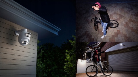 IMILAB EC6 DUAL 2K - KAMERA ZEWNETRZNA 360° DWUKĄTOWA, MONITORING DO DOMU