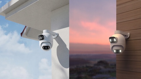 IMILAB EC6 DUAL 2K - KAMERA ZEWNETRZNA 360° DWUKĄTOWA, MONITORING DO DOMU