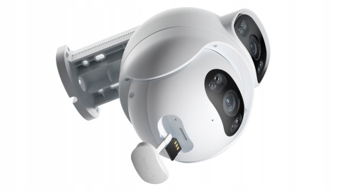 IMILAB EC6 DUAL 2K - KAMERA ZEWNETRZNA 360° DWUKĄTOWA, MONITORING DO DOMU